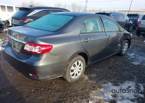 2012 Toyota Corolla L из США, поврежденный, VIN 2T1BU4EE2CC835035